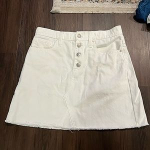 Madewell Denim skirt